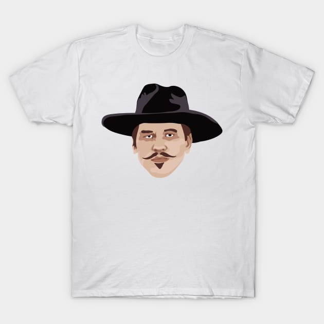 Doc Holiday T-Shirt by FutureSpaceDesigns